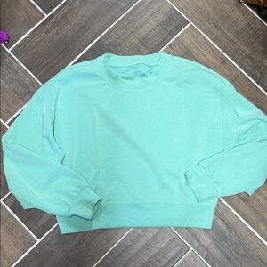 Lululemon Athletica Brushed Softstream Mint Sweatshirt